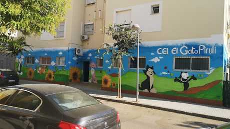 Fotografia tomada fuera de C.E.I. EL GATO PIRULÍ - Escuela en La Algaba Sevilla