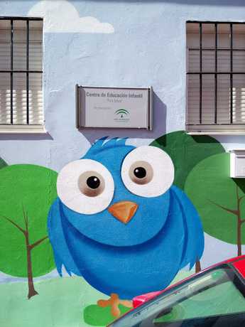 Fotografia tomada fuera de CEI Pio's School - Centro de educación preescolar en Cantillana Sevilla